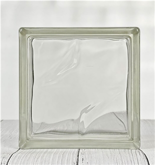 Hollow Glass Brick-Double Star Building Ornaments Hollow Glass Brick-Double Star Building Ornaments
