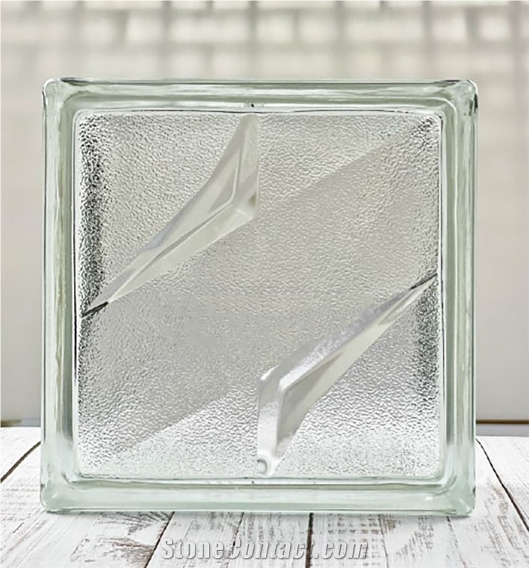 Hollow Glass Brick-Mengsha Double Star  Bricks