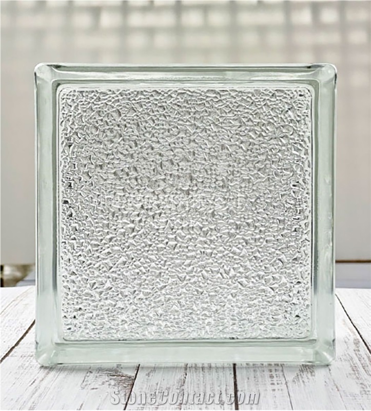 Hollow Glass Brick-Starry Sky Pattern Building Ornaments