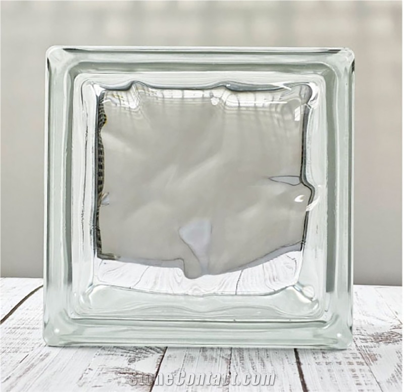 Imported Cloud Pattern Glass Bricks