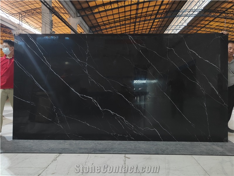 JQC163212G80 Black Sintered Stone Slabs