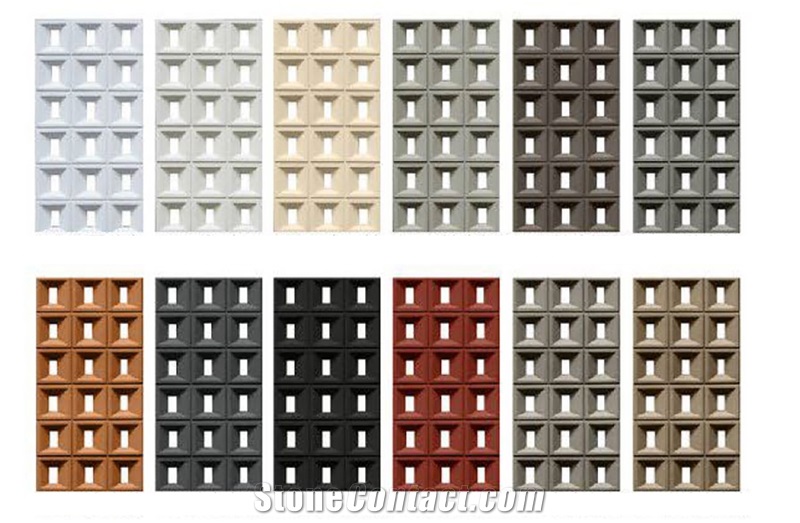 PU Decorative Components- Rectangle  Faux Stone Veneer