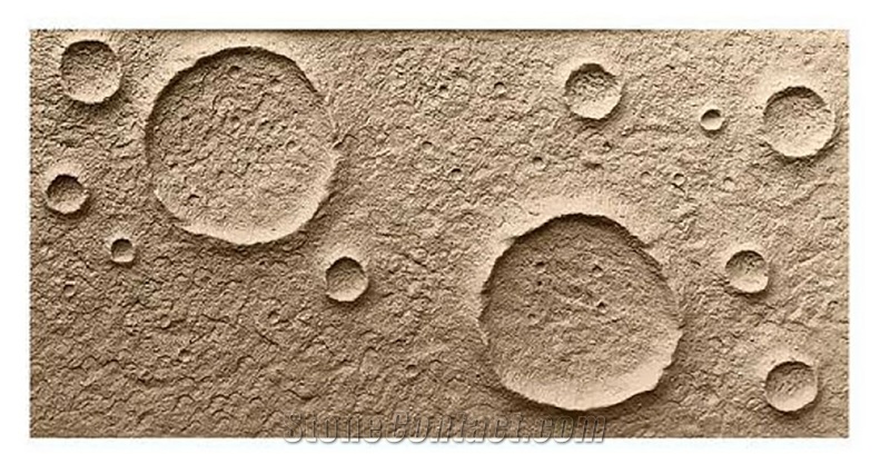 PU Moonscape Board Polyurethane  Faux Stone Veneer