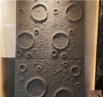 PU Moonscape Board Polyurethane  Faux Stone Veneer