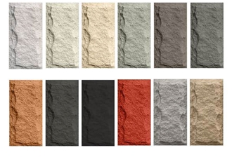 PU Shroom Stone Polyurethane  Faux Stone Veneer
