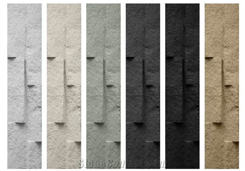 PU Stone Peel Panel Polyurethane 2.4M  Faux Stone Veneer