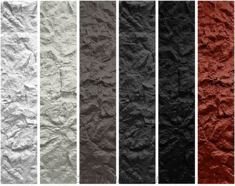 PU Stone Peel Panel Polyurethane 3M  Faux Stone Veneer