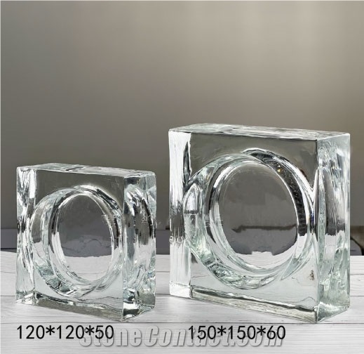 White Glass Bricks