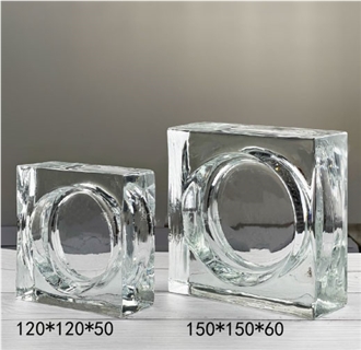 White Glass Bricks