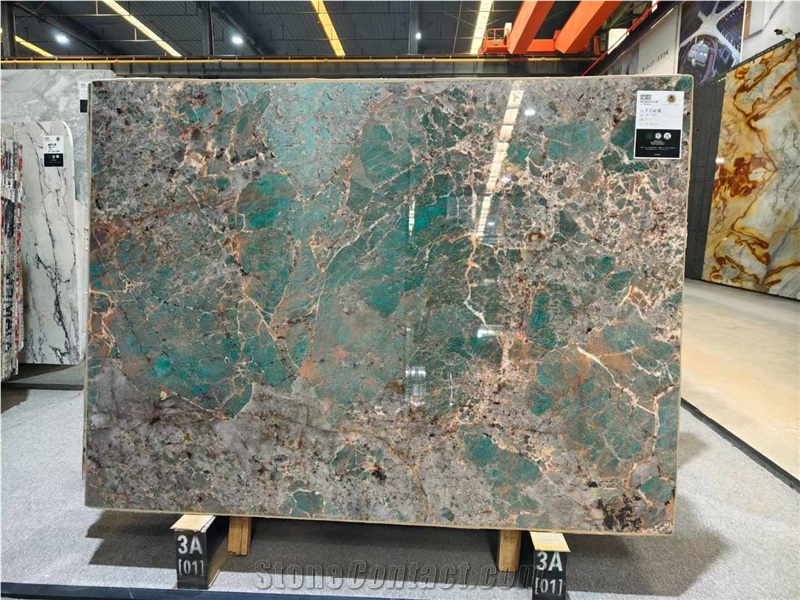 Amazon Green  Quartzite Slabs
