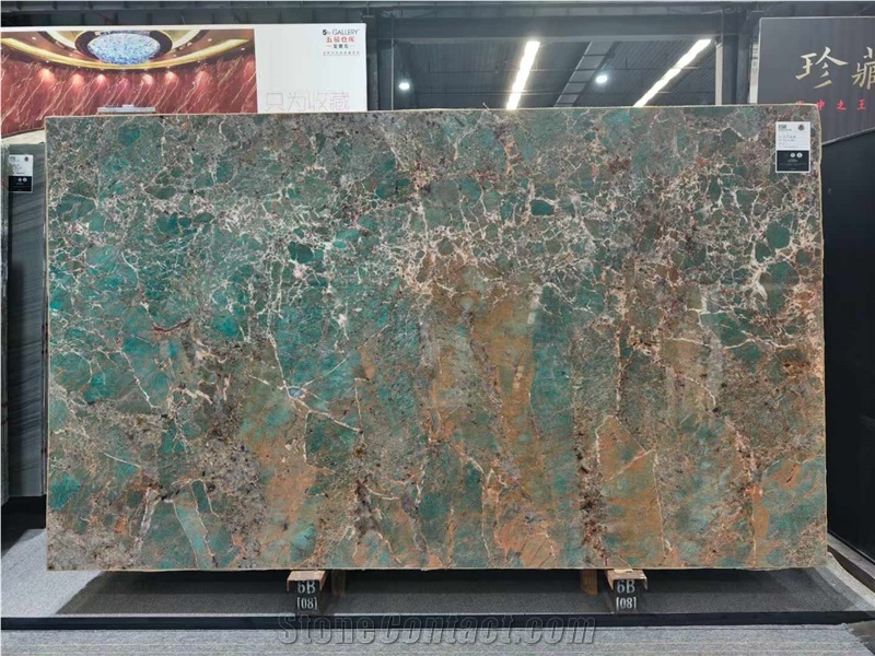 Amazon Green  Quartzite Slabs