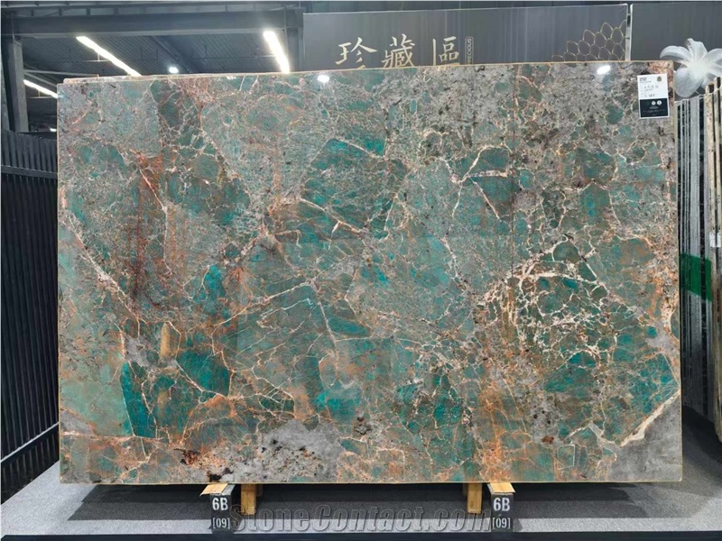 Amazon Green  Quartzite Slabs