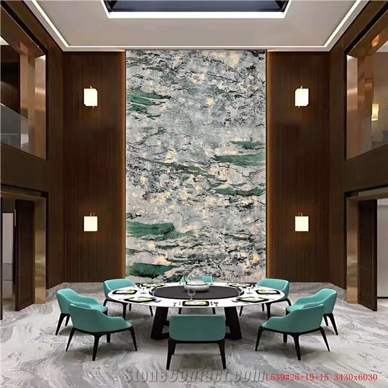 Crystal Version Jade Quartzite Slabs