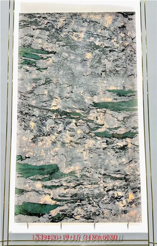 Crystal Version Jade Quartzite Slabs