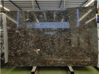 Platinum Black Diamond Gold  Granite Slabs