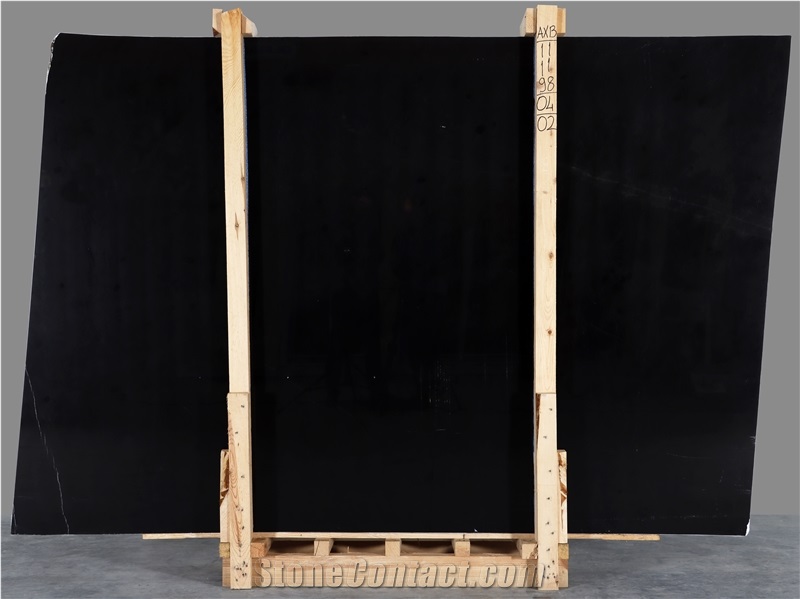 Alexandrette Black Polished Marble Slabs