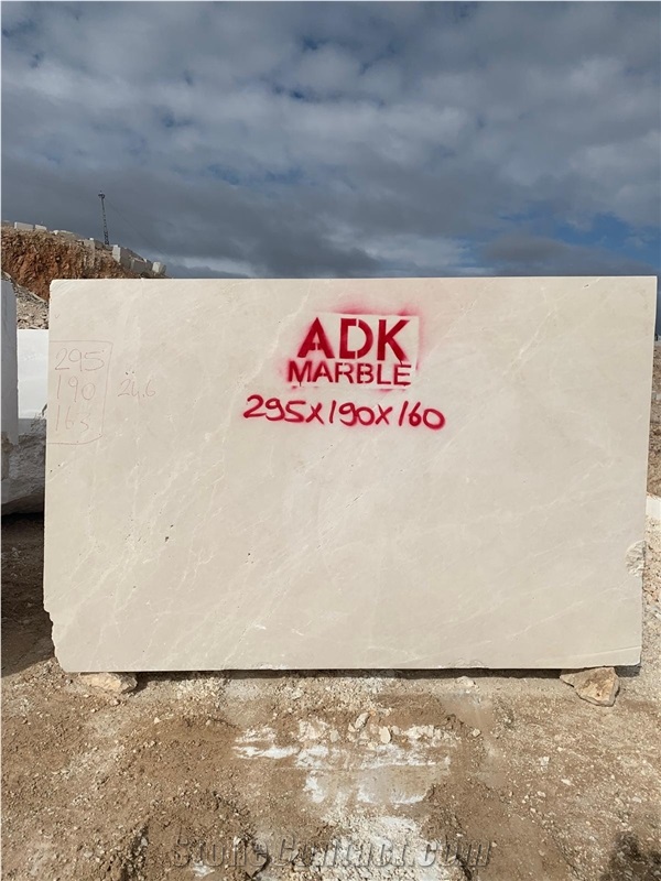 Burdur Beige Marble Blocks