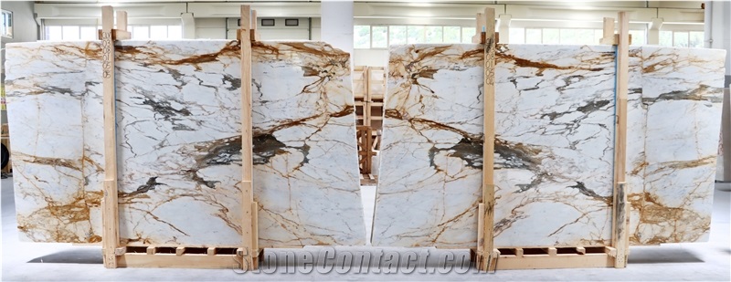 Calacatta Verde Marble Slabs