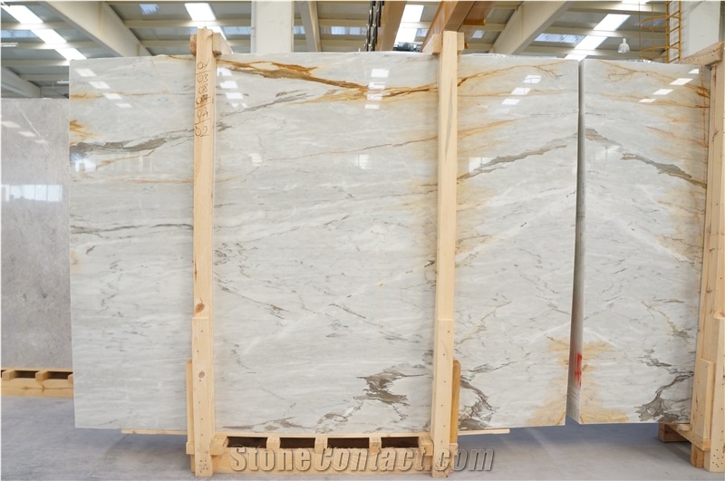 Calacatta Verde Marble Slabs