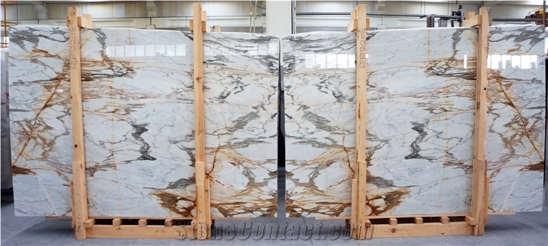 Calacatta Verde Marble Slabs