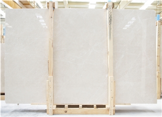 Deluxe Burdur Beige Marble Slabs