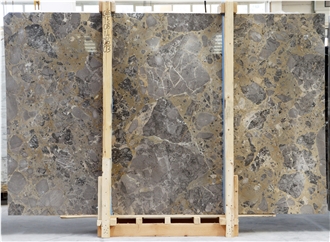 Golden Grey Marble Slabs