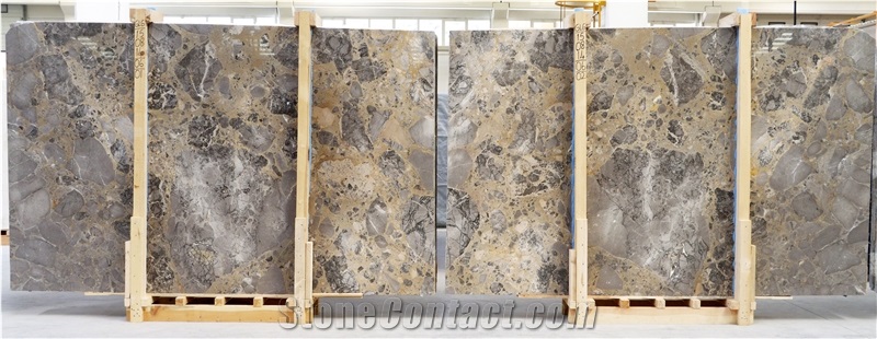 Golden Grey Marble Slabs