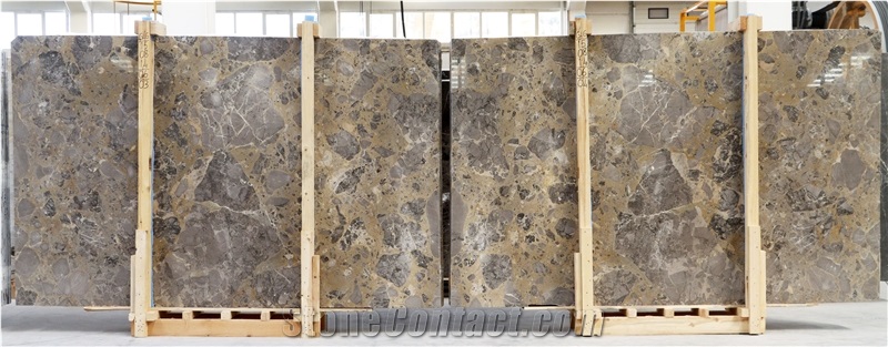 Golden Grey Marble Slabs