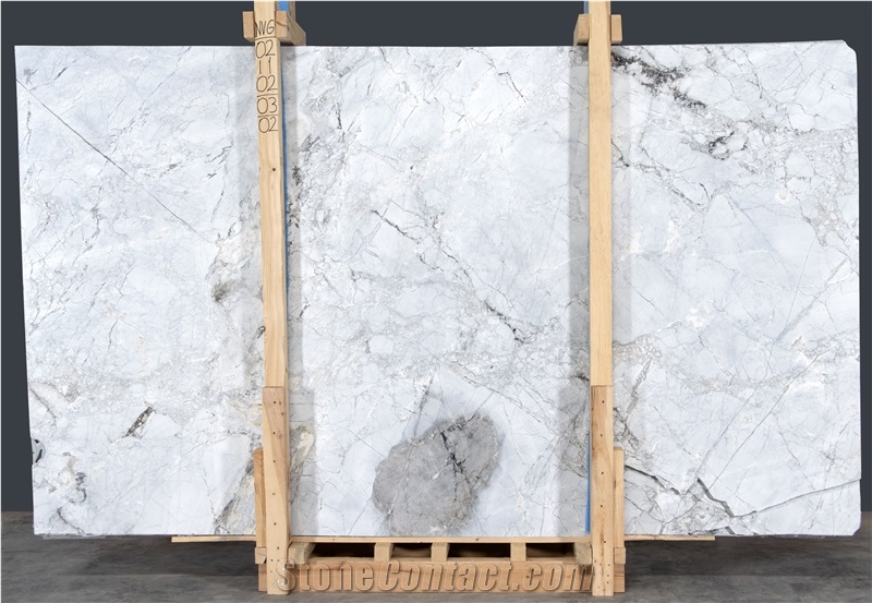 Invisible Grey Marble Slabs