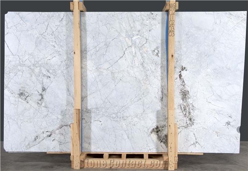 Invisible Grey Marble Slabs