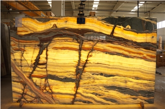 Rainbow  Onyx Slabs