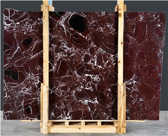 Rosso Levanto Polished Marble Slabs