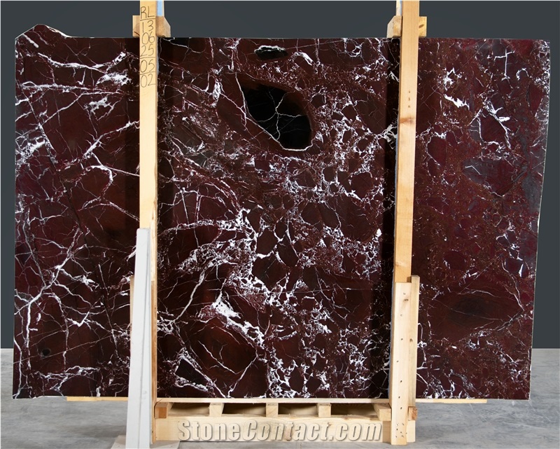 Rosso Levanto Polished Marble Slabs