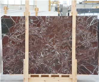 Rosso Levanto Polished Marble Slabs
