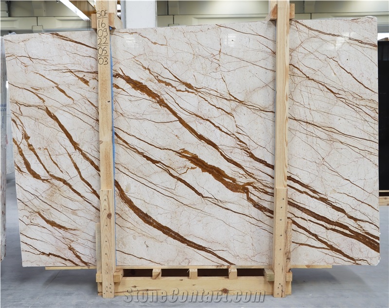 Sofia Beige Marble Slabs