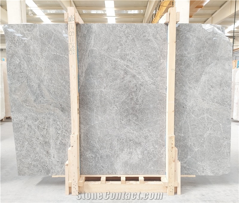 Tundra Grey Marble Slabs