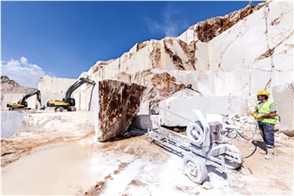 Burdur Beige Marble Quarry