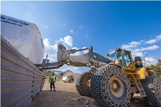 Burdur Beige Marble Quarry