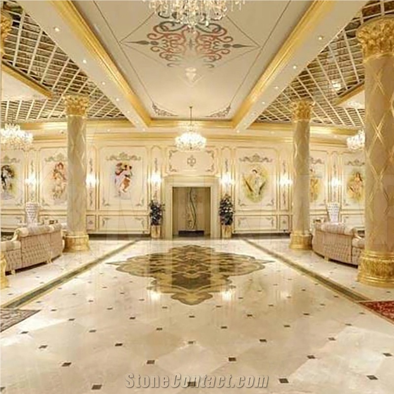 Burdur Beige Marble Tiles