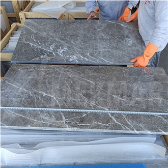 Storm Grey Marble Tiles