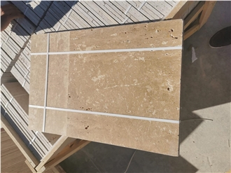 Classic Travertine French Pattern Set Tiles