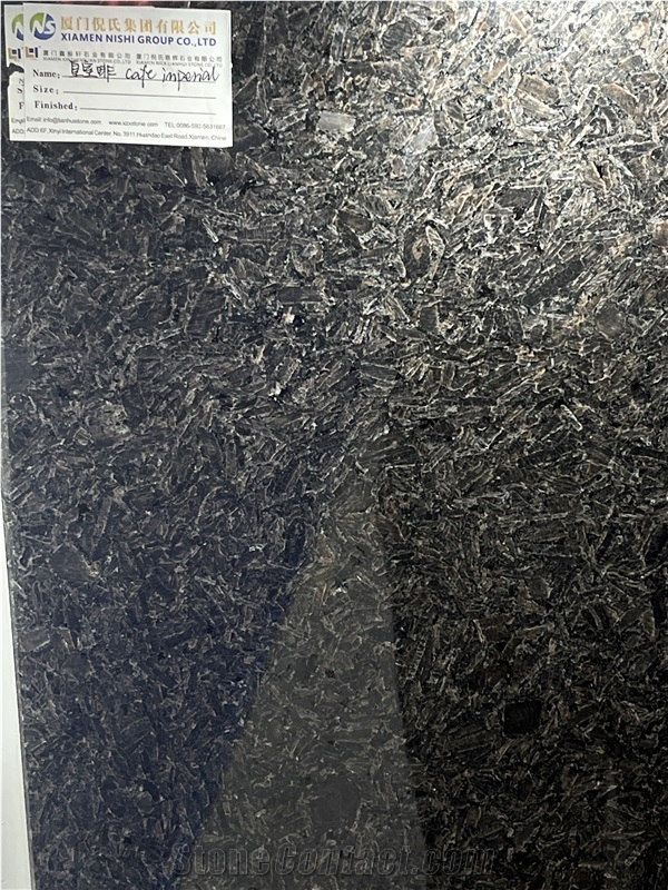 Exquisite Natural Stone Cafe Imperial Granite Slabs