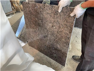 Good Quality Labrador Antique Polished Granite Slabs