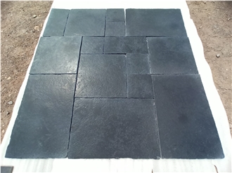 Black Basalt With Honed Finish  Floor Tile