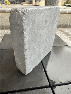 Bluestone Tumbled With Grey And Green Paving Tiles