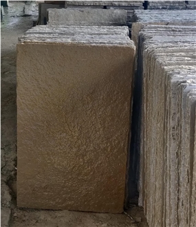 Yellow - Milky Cream Sandstone Pattern Tiles