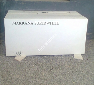 Makrana Super White Marble Slabs