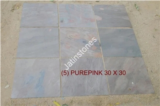 Natural Pink Slate Tiles