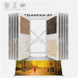 Page Turning Display For Ceramic Tile, Wood Sample