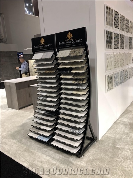 Stone Metal Display Rack